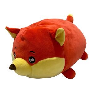 Cutie Buddies Fox Pillow Plush 12” Red Stuffed Animal Soft Cuddly Sleep Toy